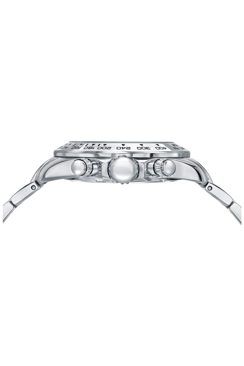 Alexis Multi-Function Bracelet Watch, 37mm, Alternate, color, SILVER-BLUE
