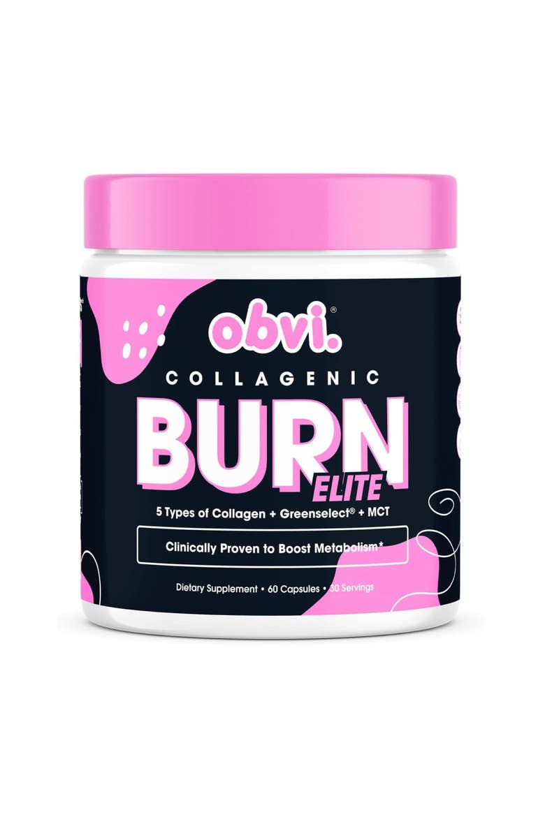 Burn Elite Collagen Supplement Metabolism, Main, color, None