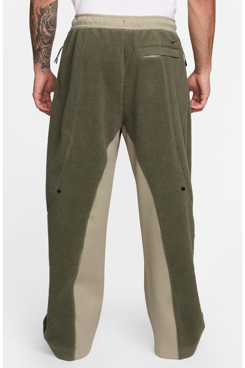 Boreas Tech Fleece Windwall Pants, Alternate, color, DESERT KHAKI/ OLIVE/ BLACK