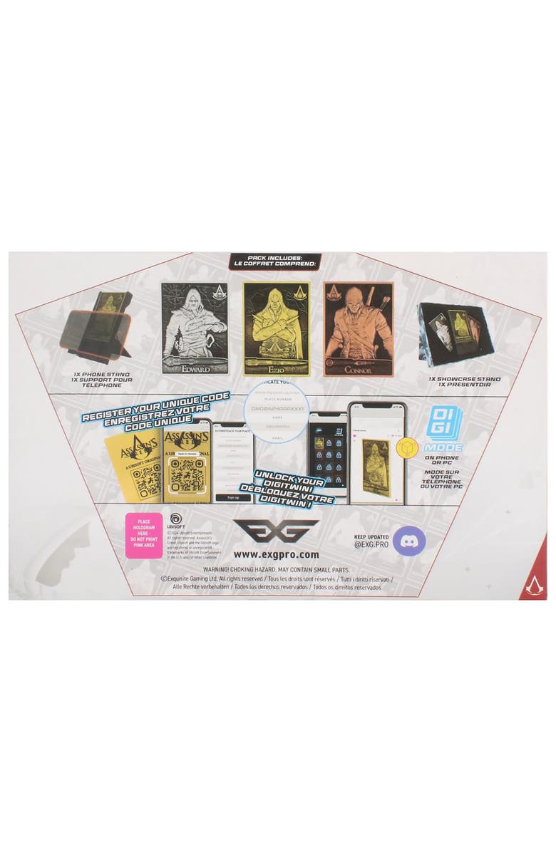 Exquisite Gaming Digiplate Starter Pack Assassins Creed Assassins, Alternate, color, Multicolored