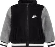 Nike Kids' Faux Shearling Bomber Jacket