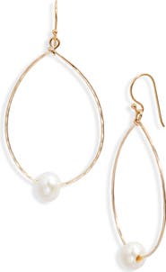 Kiara by Ki-ele Freshwater Pearl Teardrop Earrings