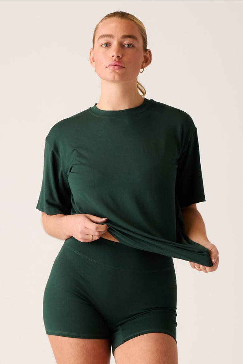 The Cool-Comf Scrunch Boxer Shorts, Main, color, Evergreen