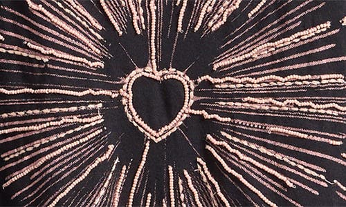 LUCKY BRAND LUCKY BRAND HEART BURST GRAPHIC T-SHIRT