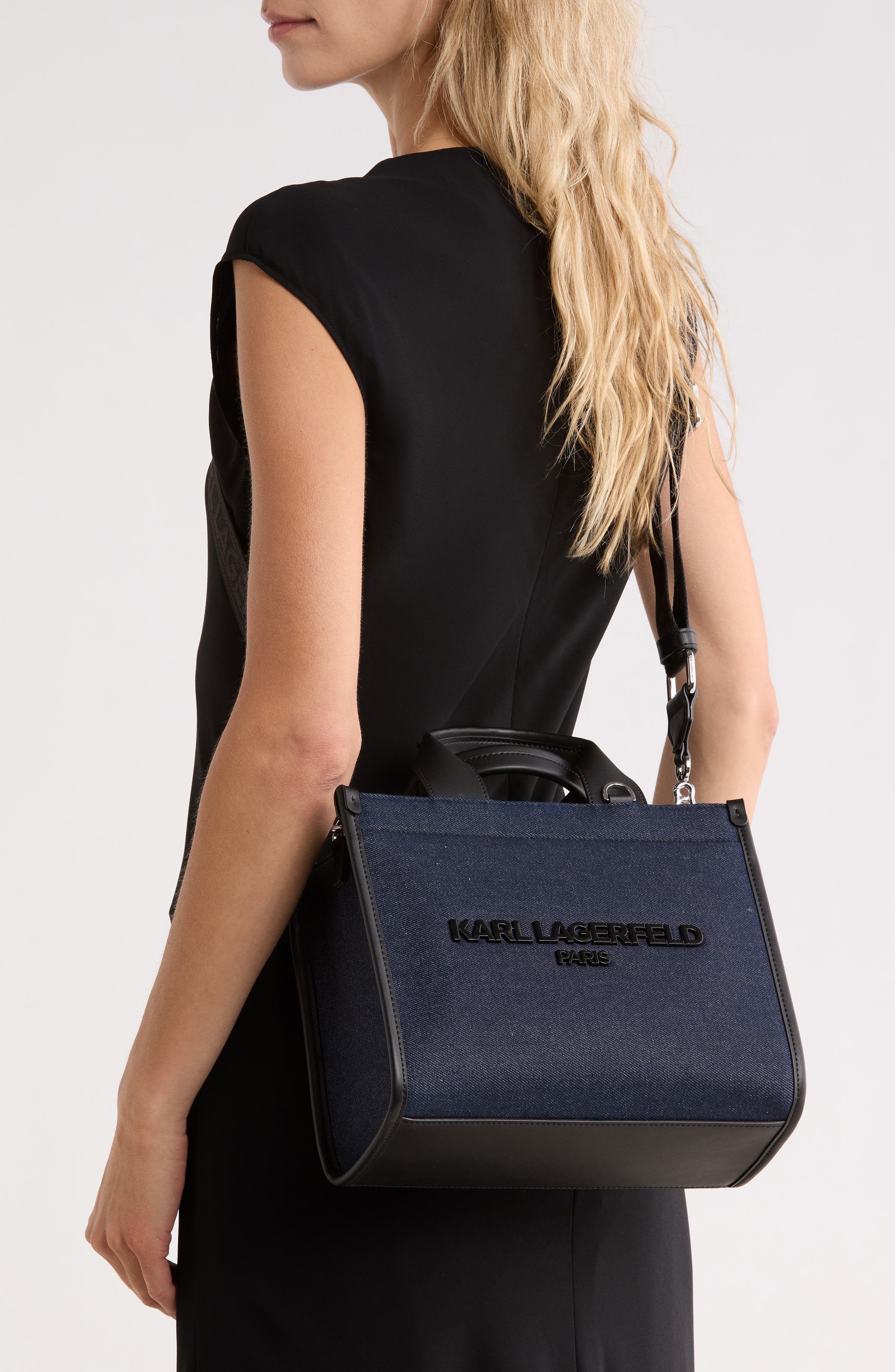 Kristina Tote Bag, Alternate, color, DENIM