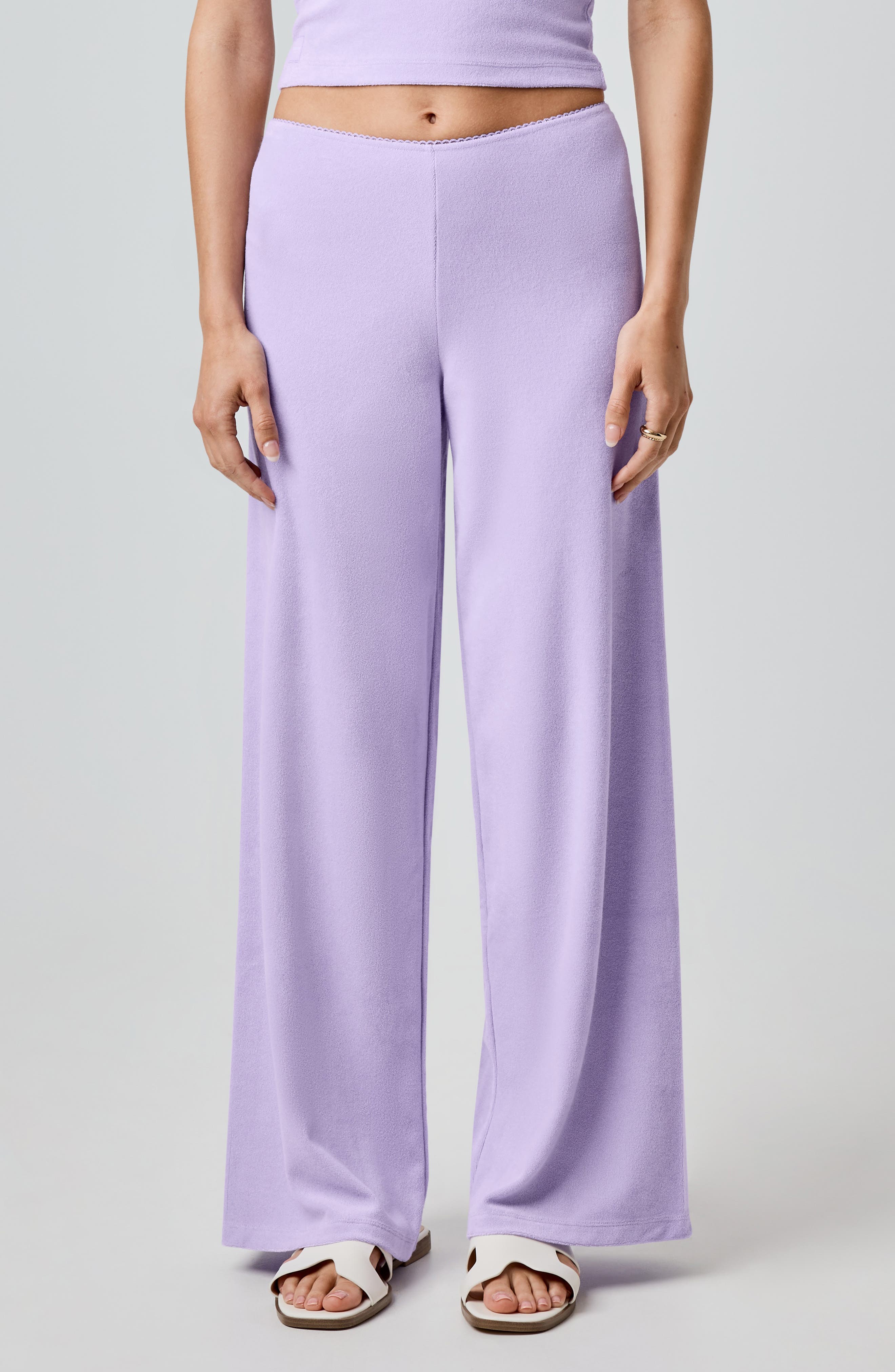 Florence by Mills Terry Cloth Wide Leg Pants
