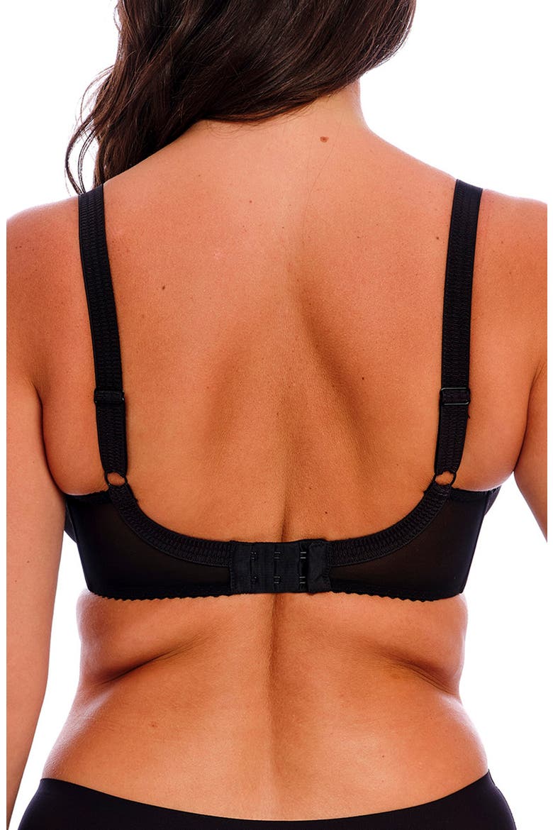 Bella Underwire Full Cup Bra, Alternate, color, BLACK
