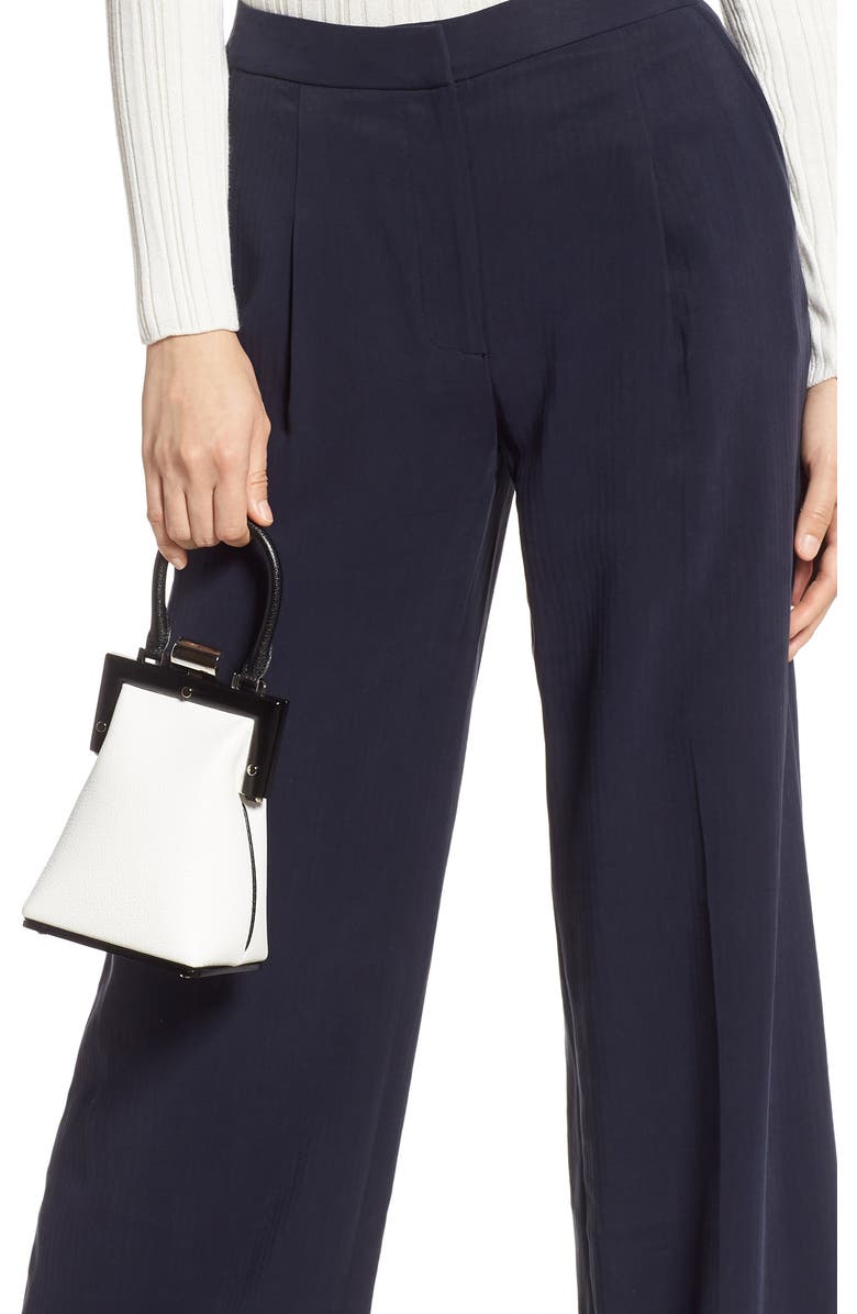 PERRIN Le Mini Leather Top Handle Bag, Alternate, color,