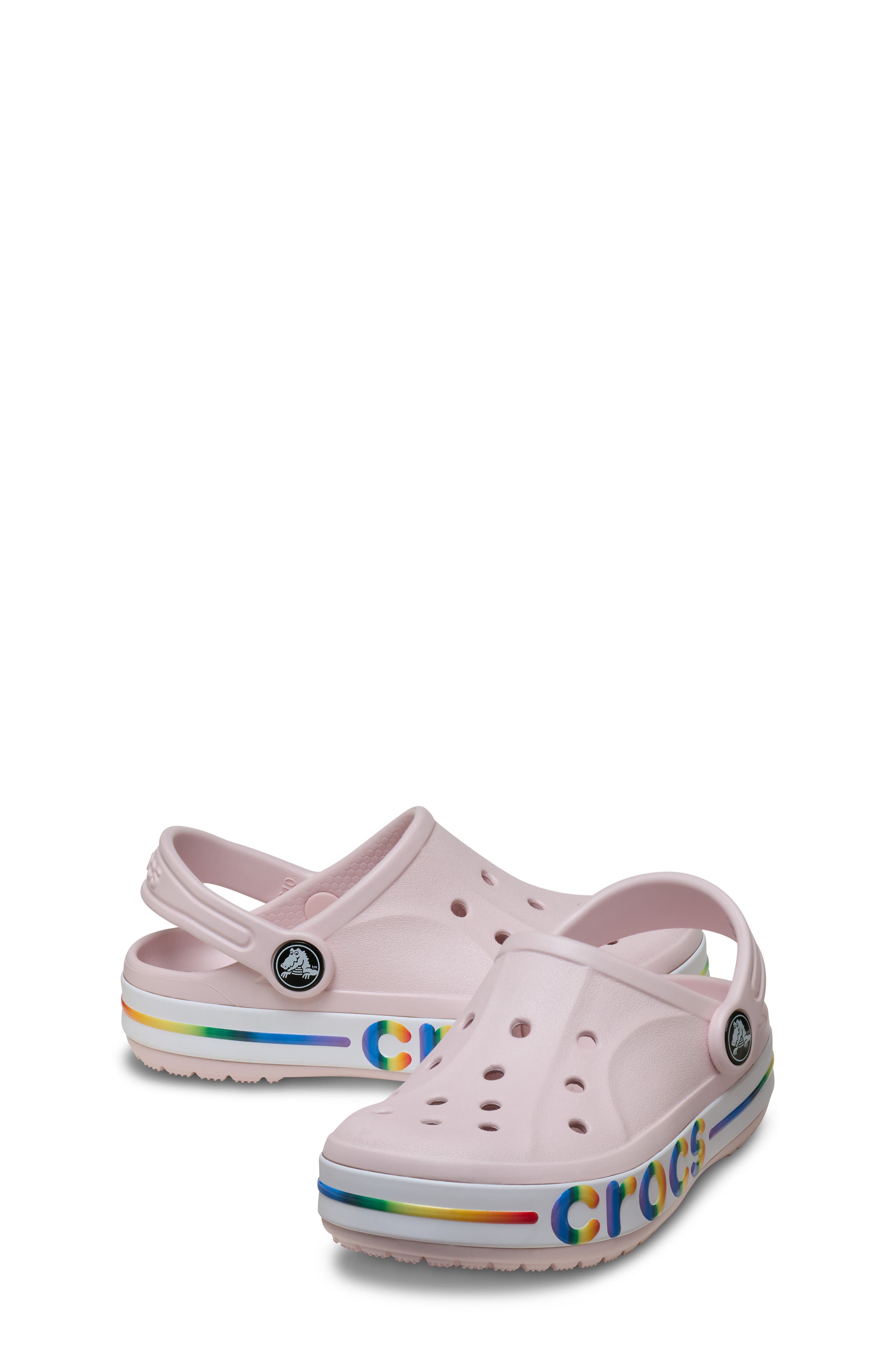Kids' Baya Clog, Alternate, color, BARELY PINK