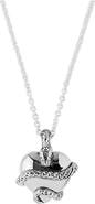 Astor & Orion Wise Heart Charm Necklace