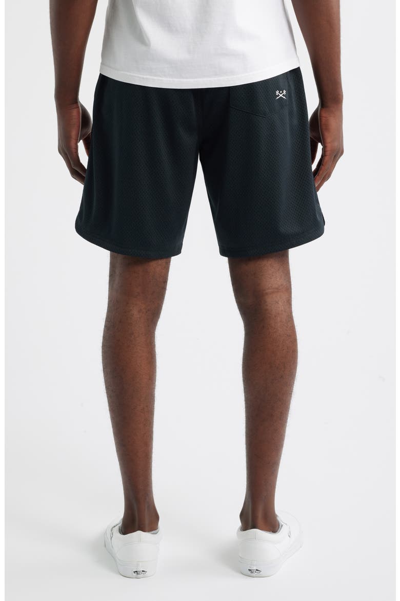 No Sweat Mesh Shorts, Alternate, color, BLACK