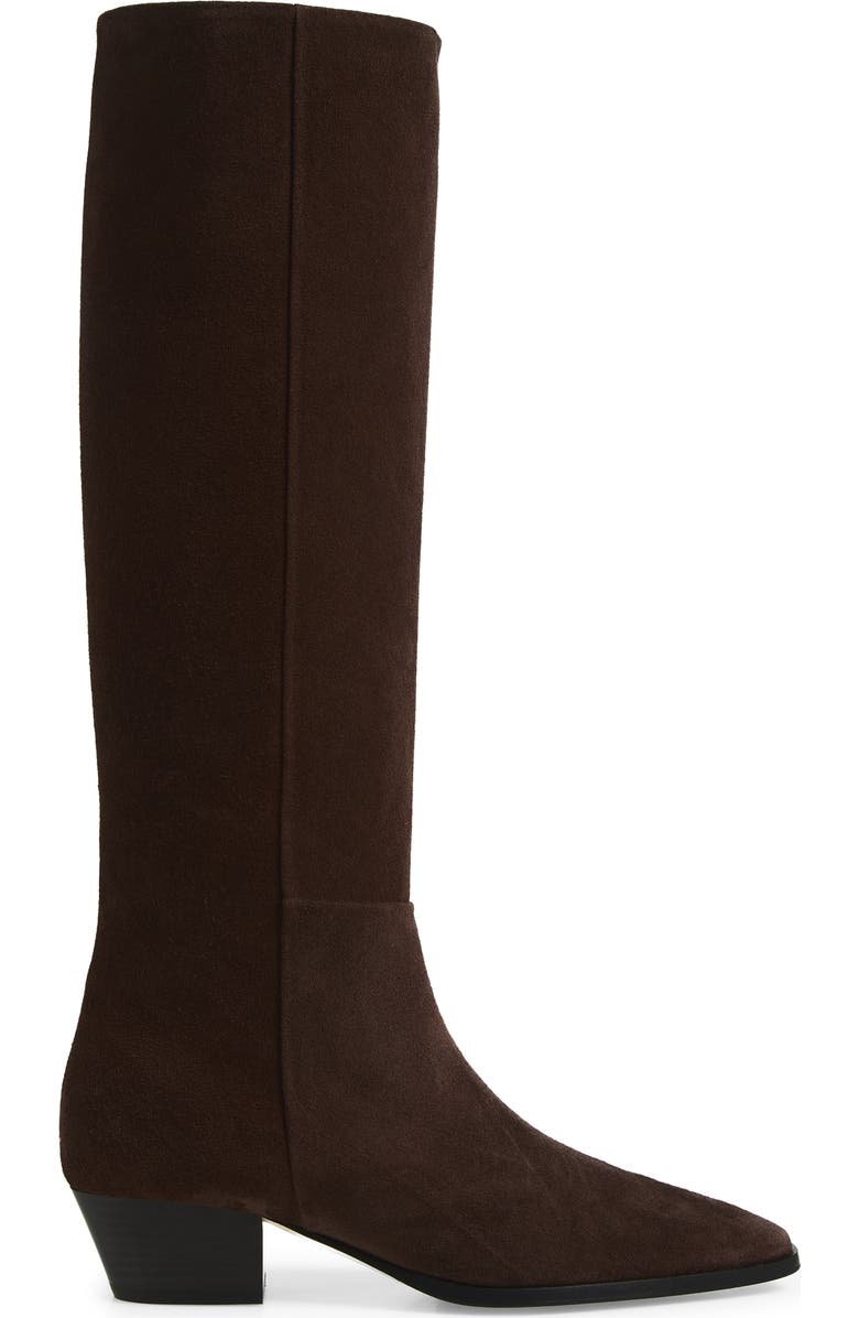 aeyde Medea Knee High Boot, Alternate, color, Moka