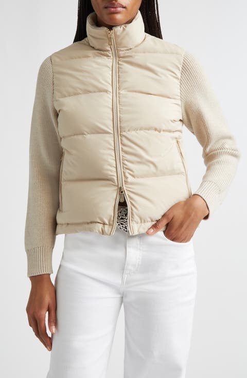 Diamond Quilted Down Jacket