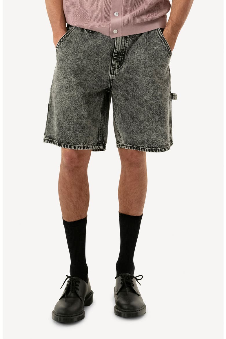 Denim Carpenter Jorts, Main, color, ACID WASH GREY