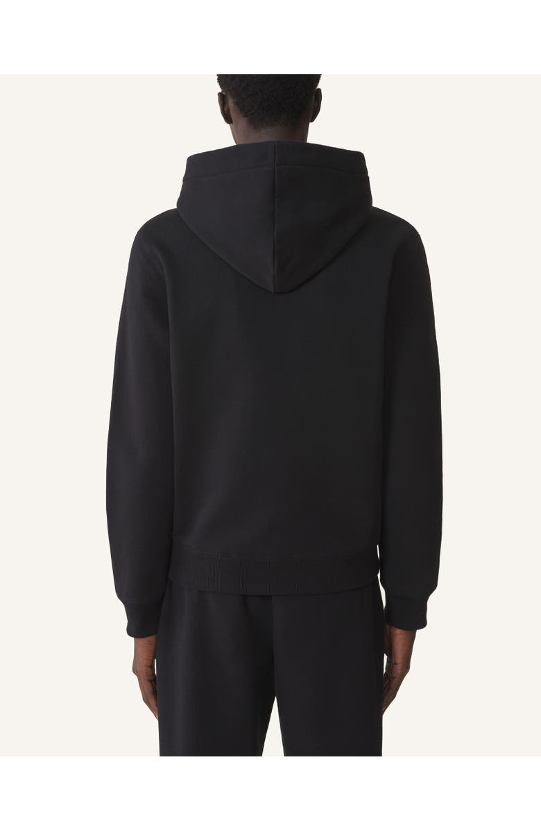 Lanvin SHEARLING COTTON HOODIE, Alternate, color, 