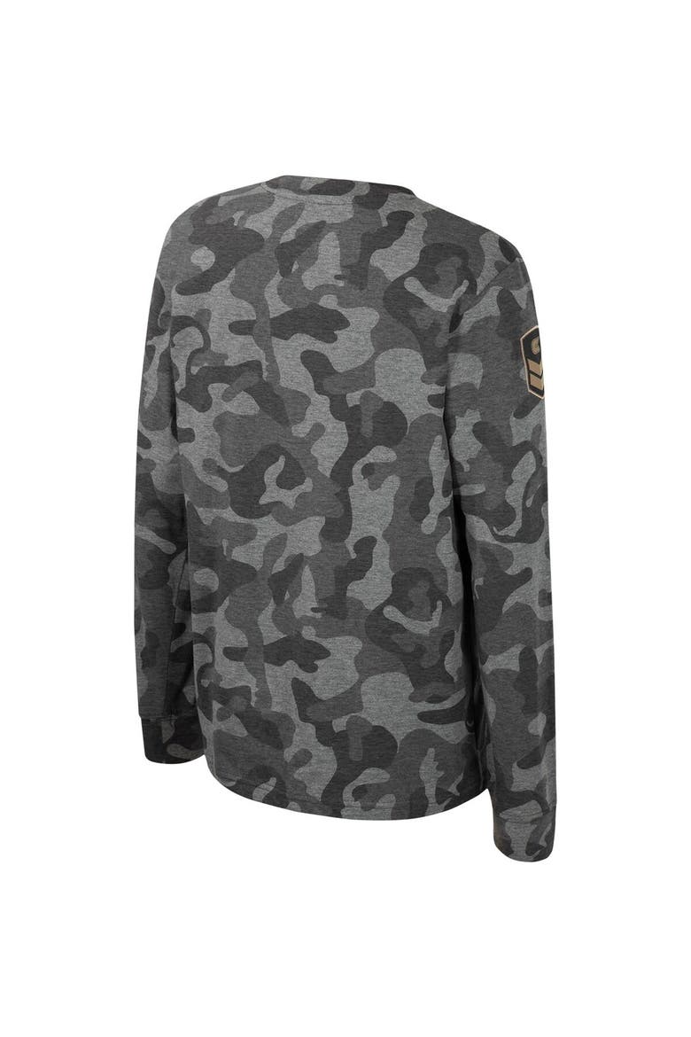 Youth Colosseum Camo Alabama Crimson Tide OHT Military Appreciation Dark Star Long Sleeve T-Shirt, Alternate, color, Camo