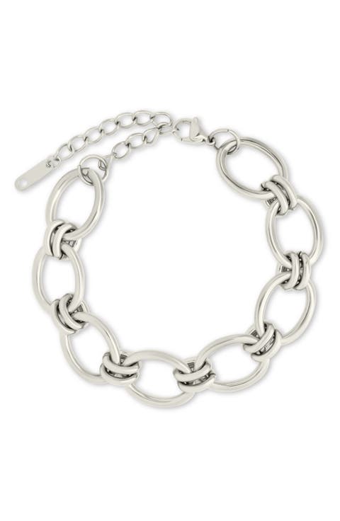 Celia Oval Chain Link Bracelet