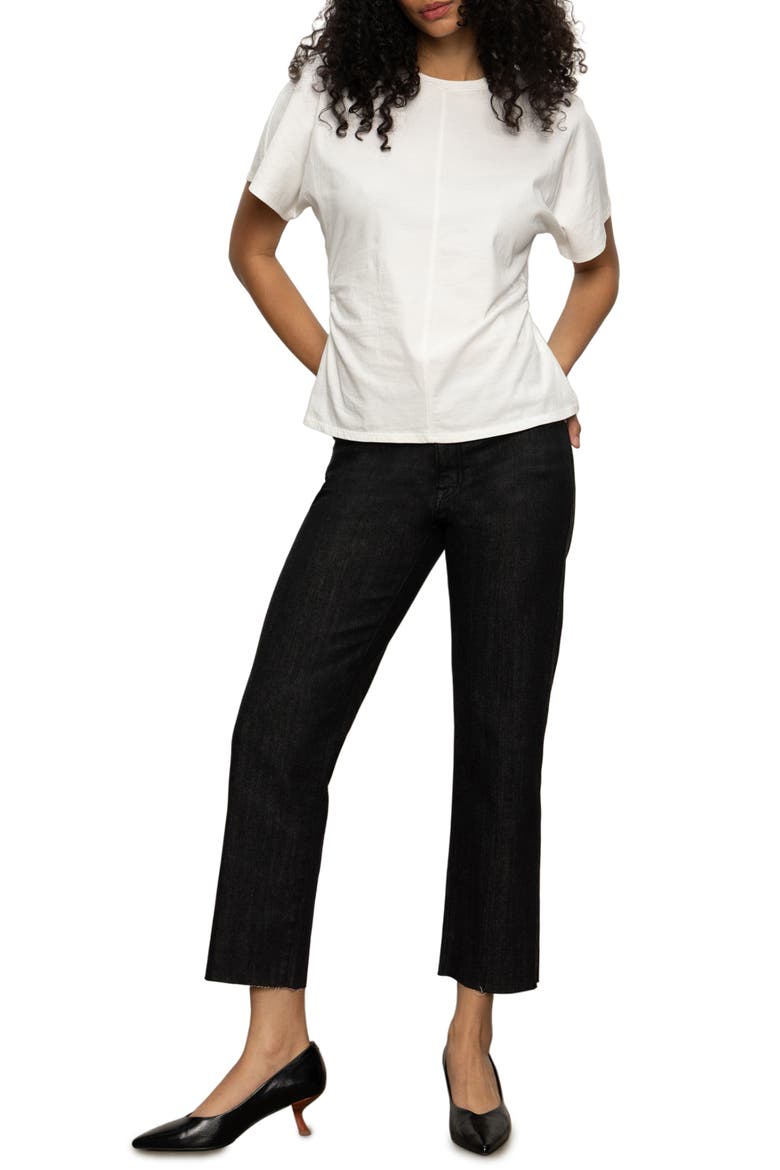 Dolman Sleeve Organic Cotton T-Shirt, Alternate, color, WHITE