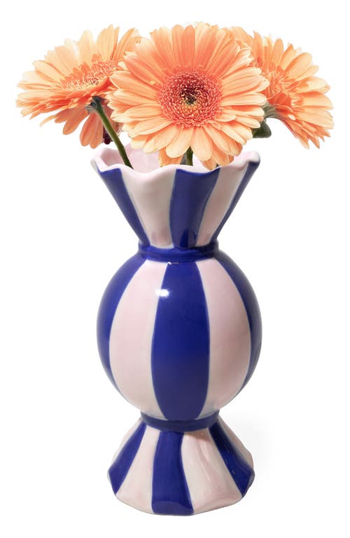 Doiy Funfair Vase In Blue