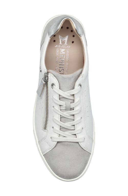 Mephisto Nikita Sneaker In Light Grey