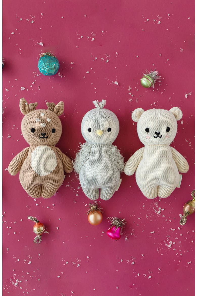 Baby Polar Bear Stuffed Animal, Alternate, color, CREAM