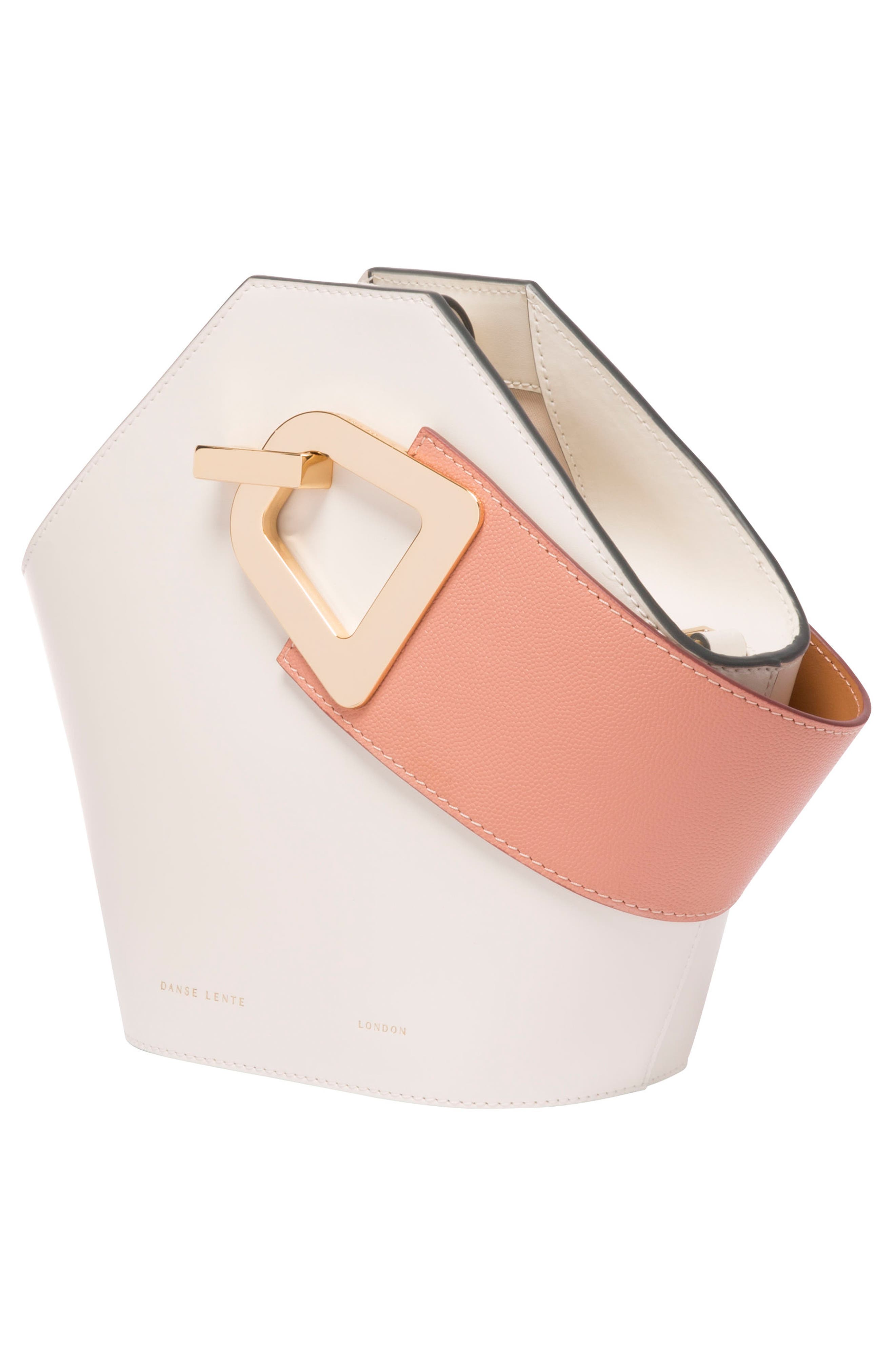 Danse Lente Mini Johnny Leather Bucket Bag, Alternate, color, 