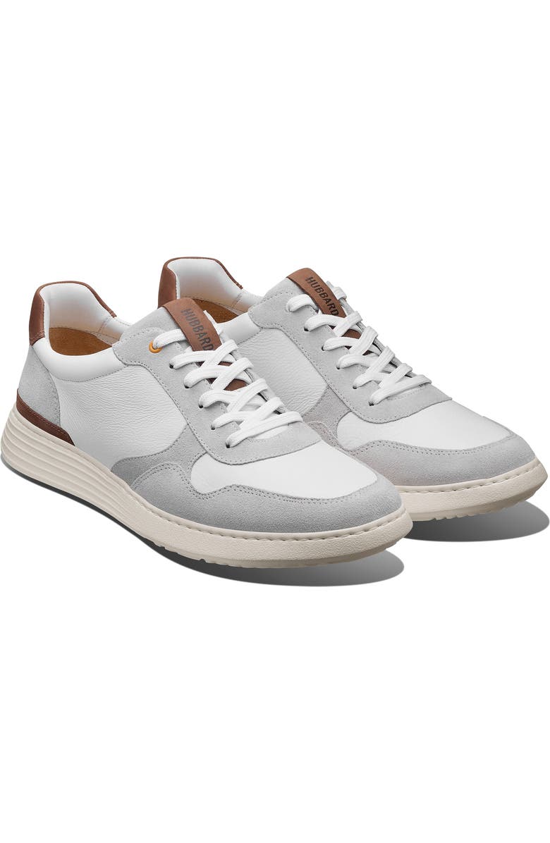 Samuel Hubbard Featherlight Sneaker, Alternate, color, White Leather