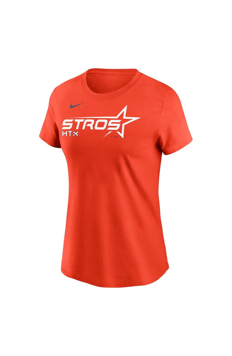 Nike Women's Nike Orange Houston Astros 2025 City Connect Wordmark T-Shirt, Alternate, color, Orange