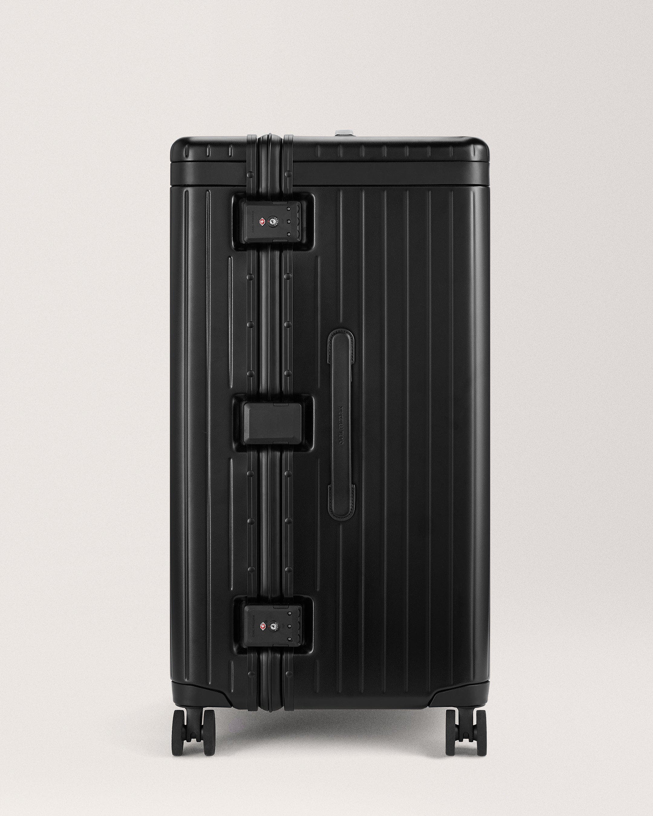 Carl Friedrik The Trunk Suitcase, Alternate, color, Black / Black