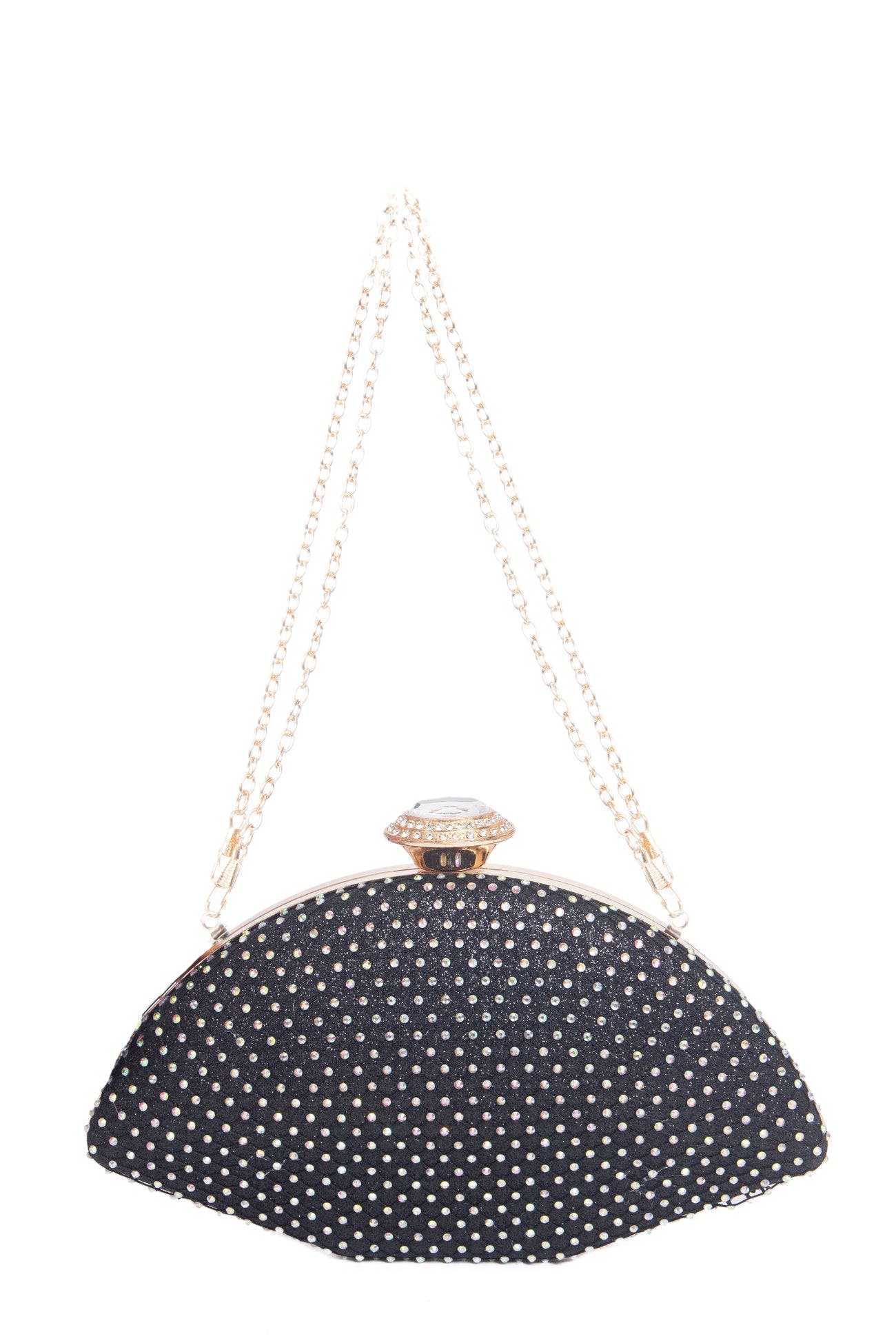 Lauren Lorraine Liz Clutch, Main, color, Black