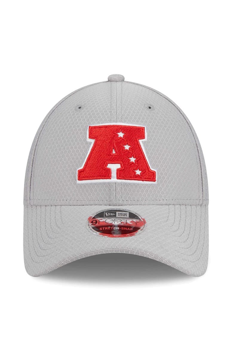 New Era Men's New Era Gray Cincinnati Bengals 2024 Pro Bowl 9FORTY Adjustable Hat, Alternate, color, 