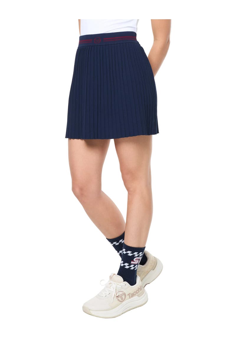 Nota Knit Skirt, Main, color, MARITIME BLUE