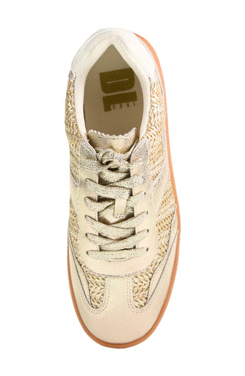 Dirty Laundry Tropics Braid Sneaker In Gold