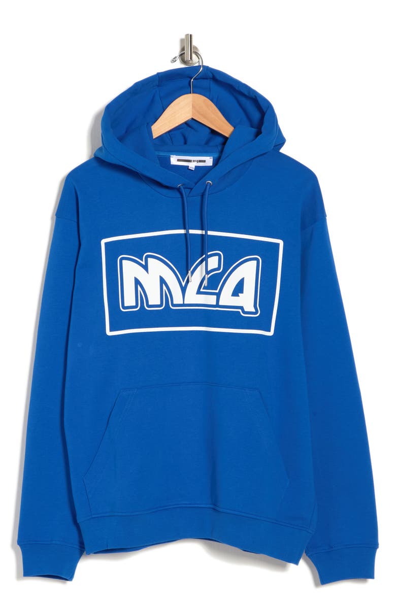 MCQ Relaxed Large Metal Logo Tour Hoodie, Alternate, color, 