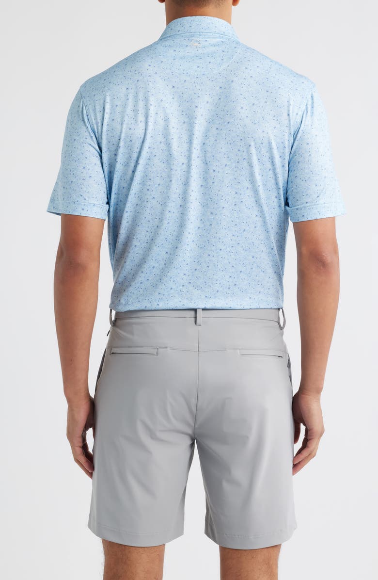 Peter Millar Melody Performance Jersey Polo, Alternate, color, Sky