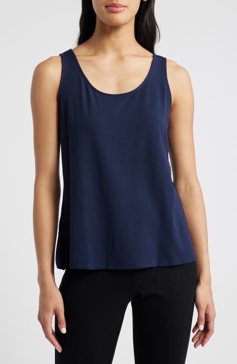 Eileen fisher dressy tops online