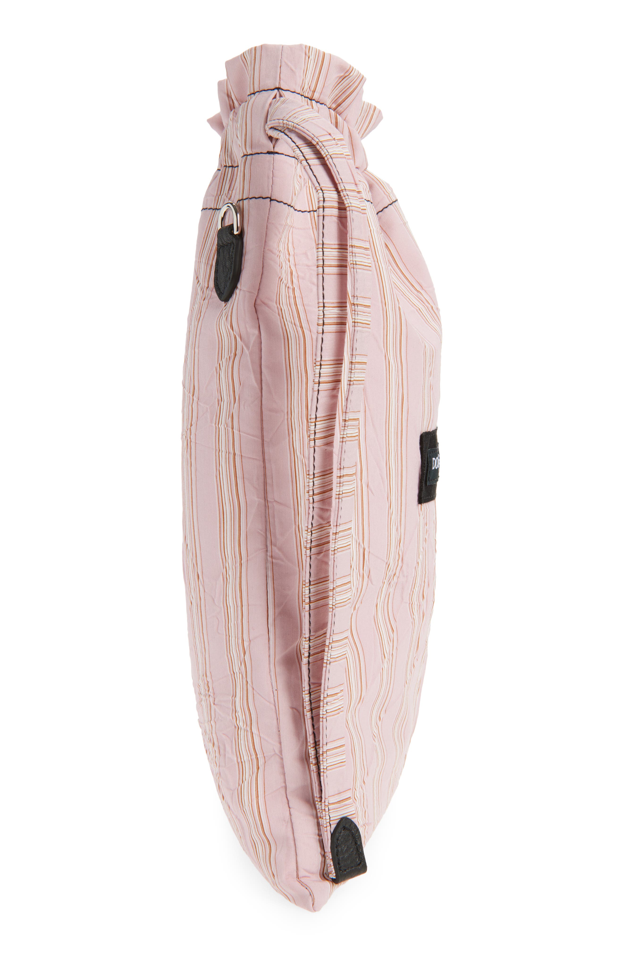 Stripe Poplin Crossbody Bag, Alternate, color, MULTICOLOR ROSA