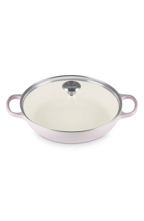 Le Creuset Enameled Cast Iron Signature Round 2.25-qt. Braiser With Glass Lid In Shallot