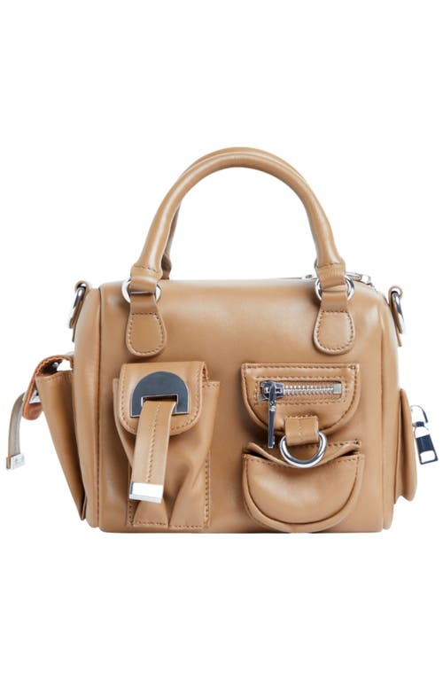 Cynthia Rowley Mini Leather Cargo Bag in Brown at Nordstrom
