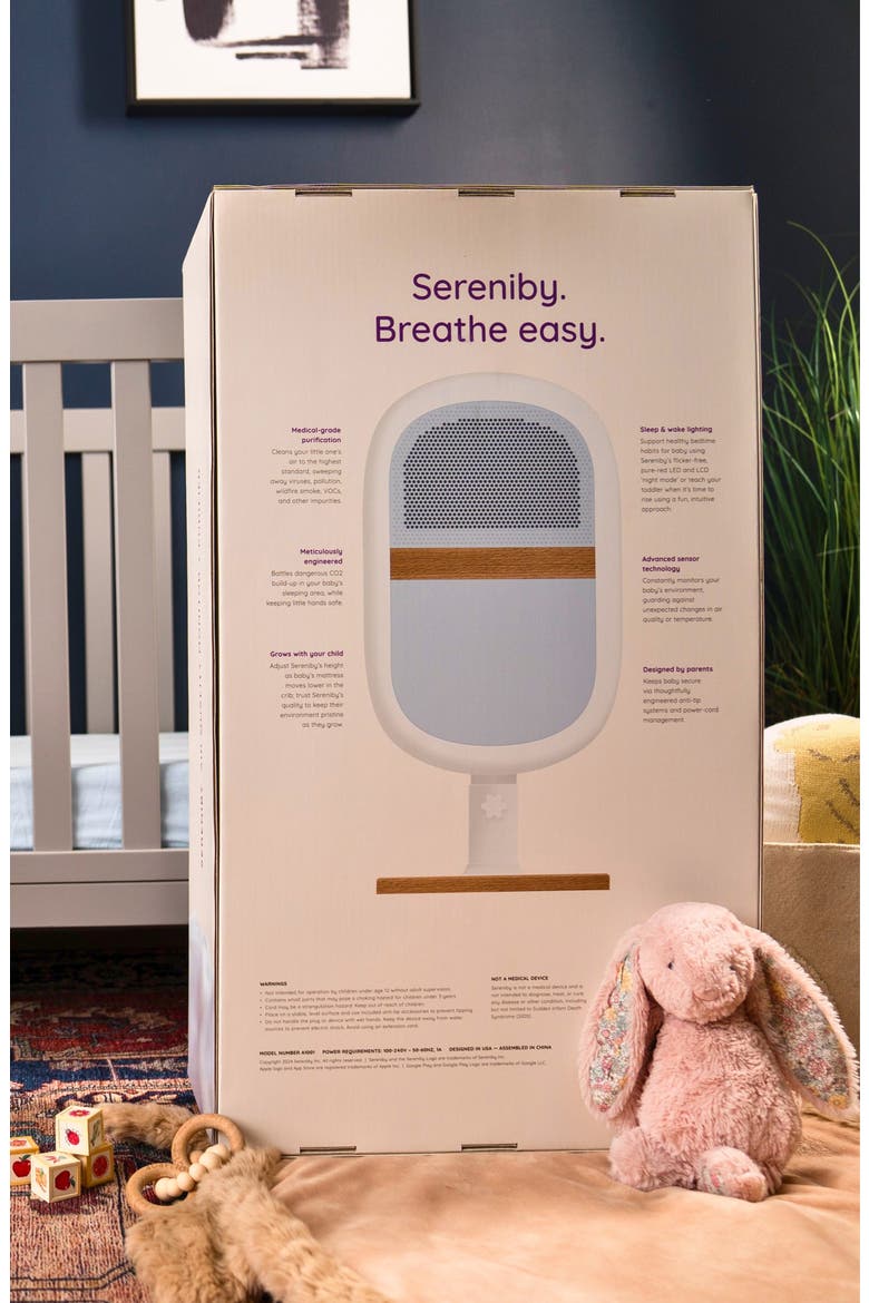 Baby Air Purifier, Alternate, color, WHITE