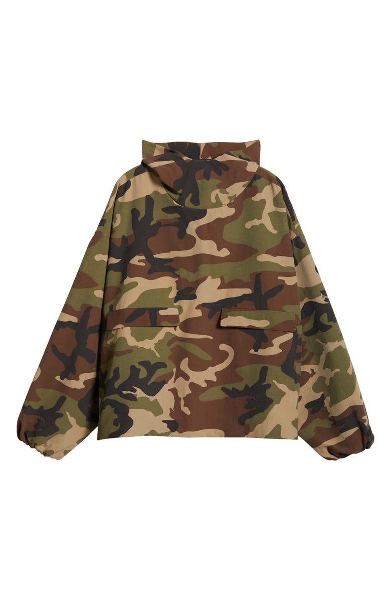 Fear of God Essentials Military Hooded Anorak, Alternate, color, 