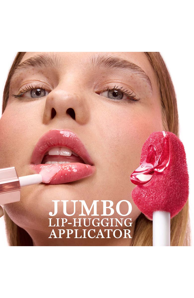 Lancôme Lip Idôle Sparkly Juicy Treat Lip Oil Gloss, Alternate, color, 025 Pink Express