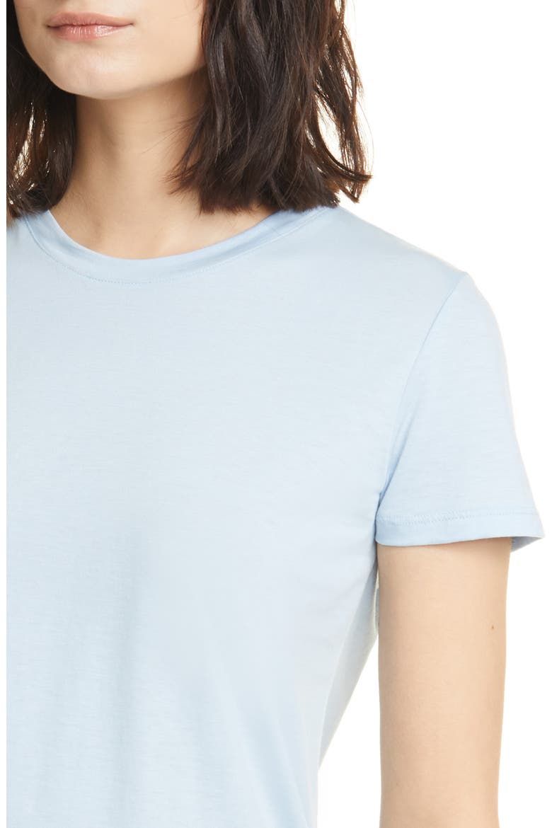 Essential Pima Cotton Crewneck Tee, Alternate, color, SEASCAPE