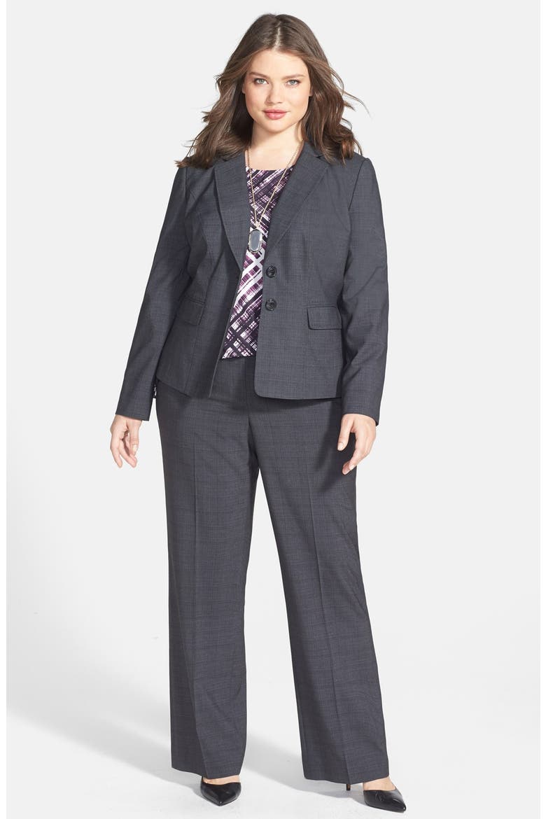 'Charcoal Crosshatch' Suit Jacket, Alternate, color, CHARCOAL CROSSHATCH PATTERN