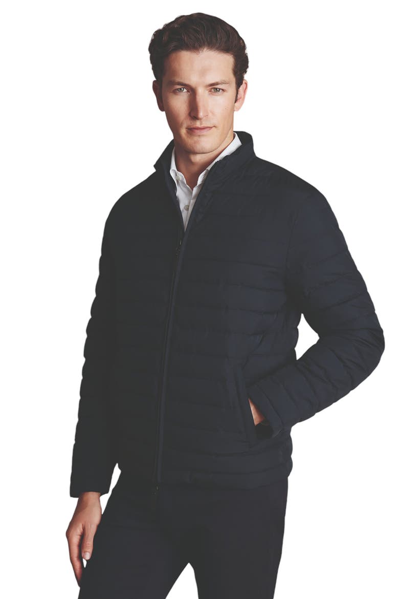 Lightweight Quilted Jacket, Main, color, Navy