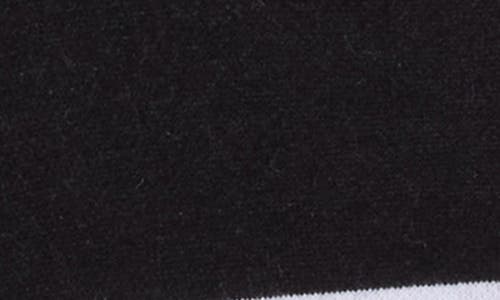 Vigoss Stripe Horse Icon Crop Sweater In Black