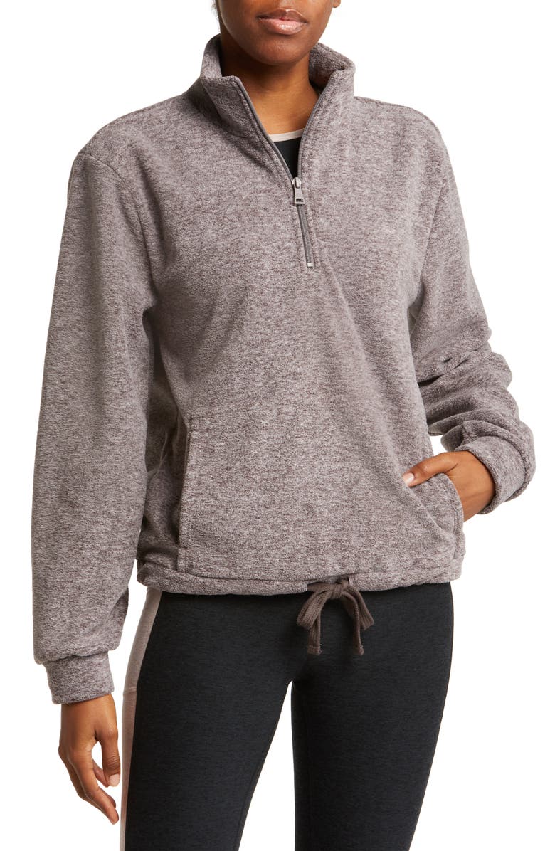 Beyond Yoga New Terrain Quarter Zip Pullover, Main, color, 