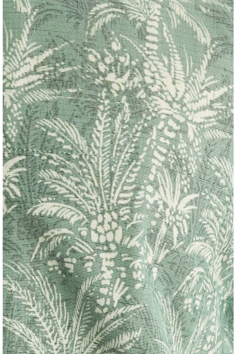 Coastal Ease Palm Court IslandZone® Short Sleeve Button-Up Shirt, Alternate, color, DESERT SAGE
