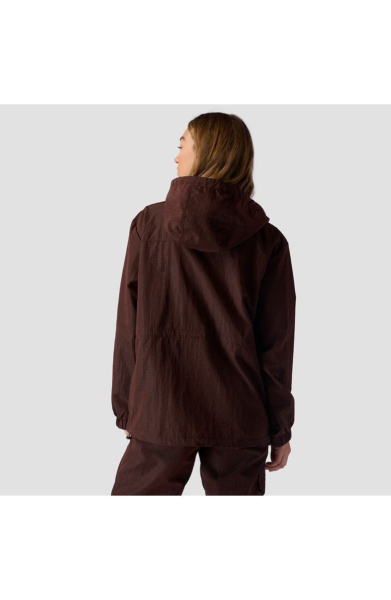 Stoic Ripstop Pullover Jacket - Women's, Alternate, color, Downtown Brown