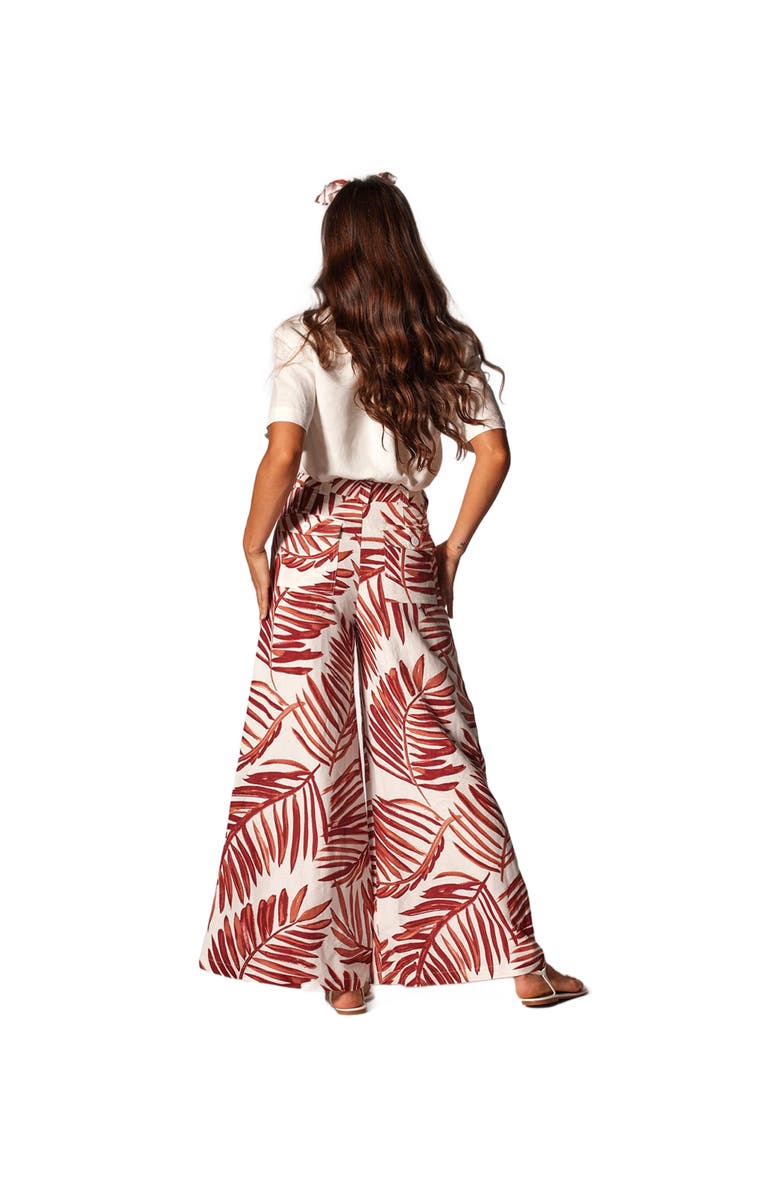 Tori Richard A New Leaf Maybelle Pant, Alternate, color, Mocha